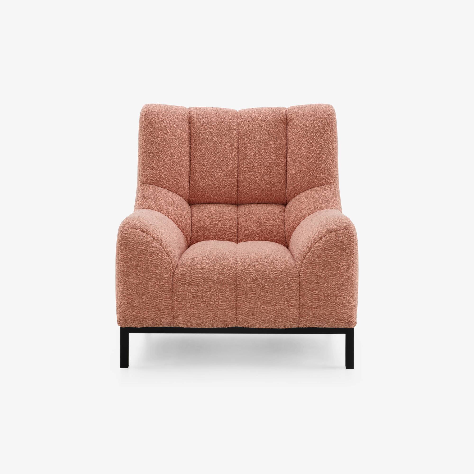 FAUTEUIL PHILEAS PIETEMENT METAL LAQUE CUIR DIVA HC CHANVRE01061 PATA LACADA EN NEGRO