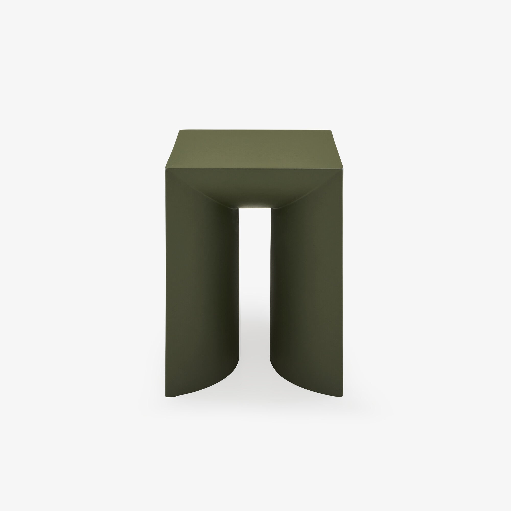 TABOURET PORTE KAKI EN GRÈS ÉMAILLÉ