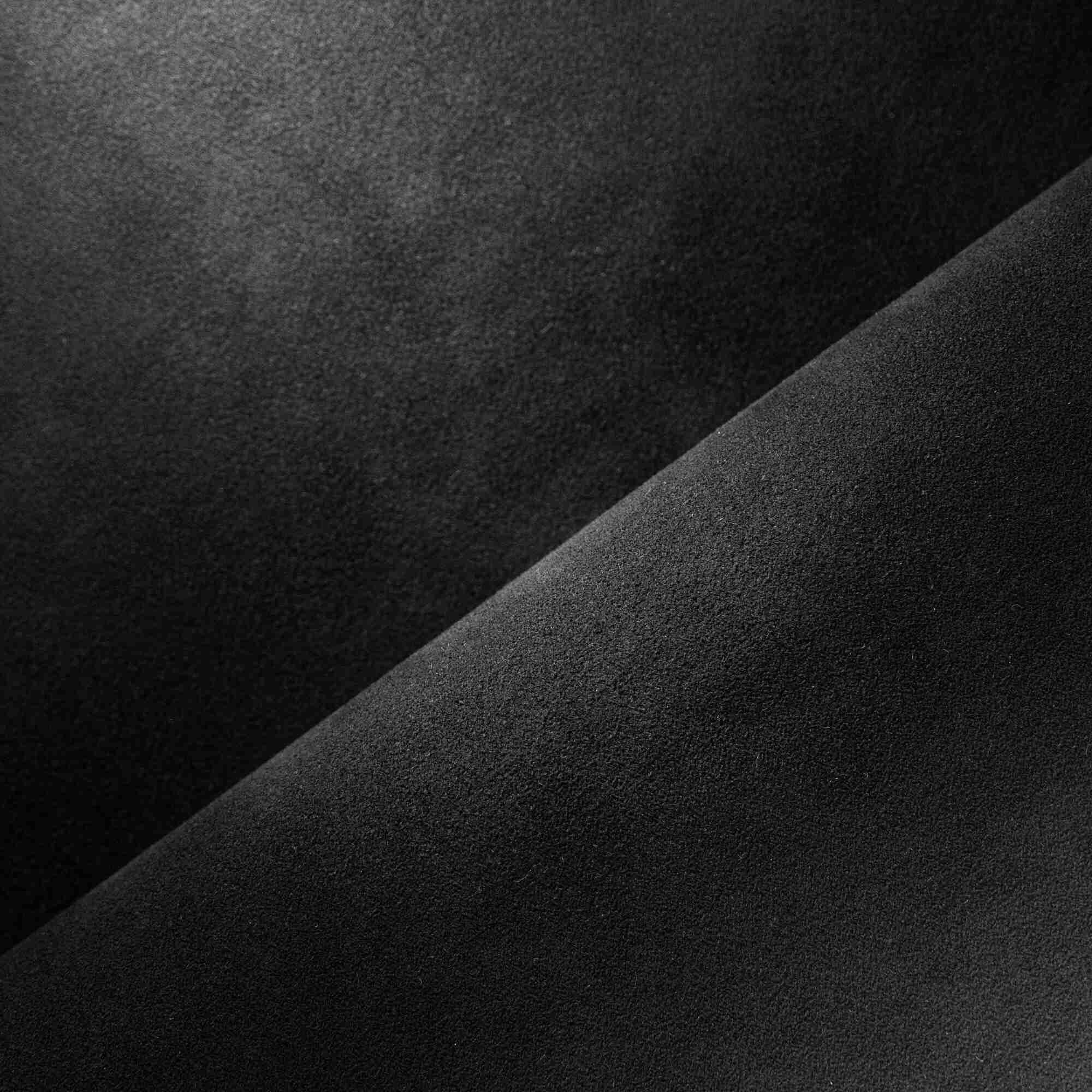 SET OF TWO BLACK TAMBOUR ALCANTARA SLATE BLACK